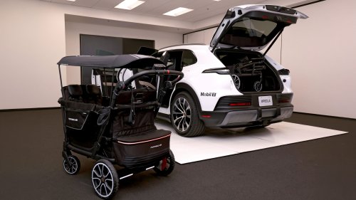 WonderFold x Porsche L4 Stroller Wagon First Look