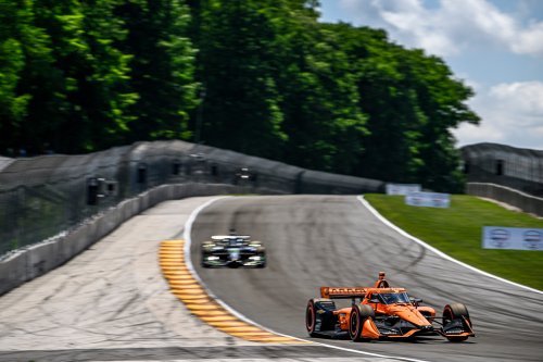 Christian Lundgaard Races Through the IndyCar Field at Road America to Win After Lap One Contact