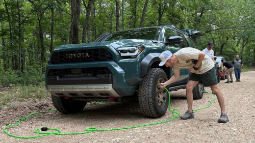 This Toyota Land Cruiser Did an Off-Road Trail on Street Tires