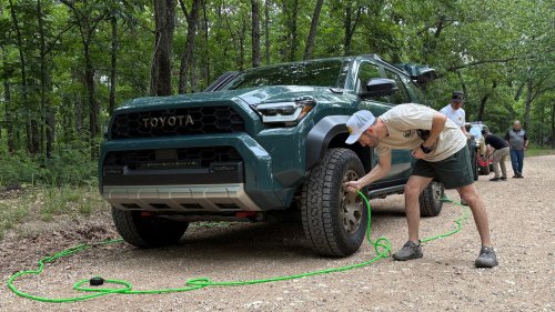 This Toyota Land Cruiser Did an Off-Road Trail on Street Tires
