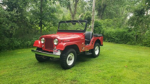 So Fancy: 1964 Jeep CJ-5A Tuxedo Park on Bring a Trailer
