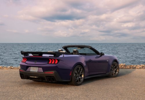 Ford Mustang Dark Horse SC Convertible Is a Softer Supercharged Muscle Car