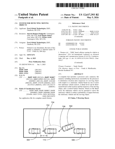 Ford, Ford Patent Lets Parked Cars Move on Their Own to Avoid Crashes