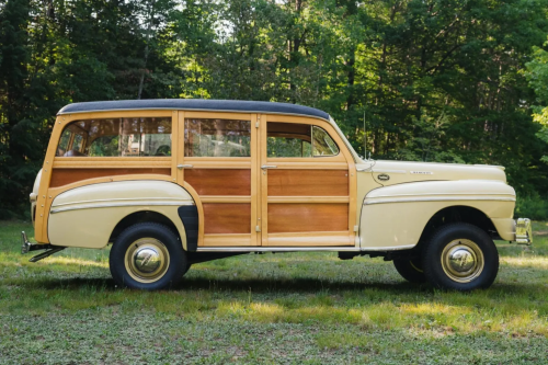 Mercury, Head-Turning 1948 Mercury Woody 4x4 Wagon Is up for Sale on Bring a Trailer