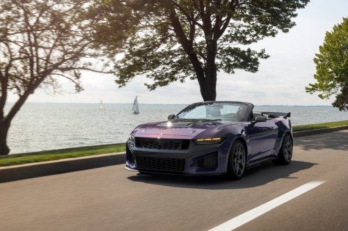 Ford, Ford Mustang, 2027 Ford Mustang Dark Horse SC Loses Its Roof, Still Packs a 795-HP V-8