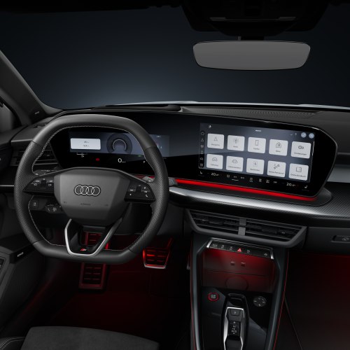 2027 Audi A3 Sedan Trades Familiar Buttons for Bigger Screens