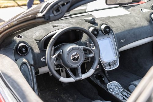McLaren, CHP Catches McLaren at Over 150 MPH, Sees Driver Has No License, Lets His Wife Drive Them Home