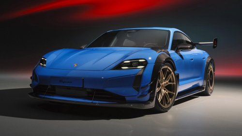 2027 Porsche Taycan First Drive: E-Shift, MIB4 Infotainment, and Manthey Turbo GT Are Headliners