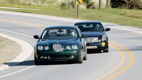 Cadillac, Jaguar, Jaguar S-Type, 2004 Cadillac CTS-V vs. 2004 Jaguar S-Type R Comparison Test