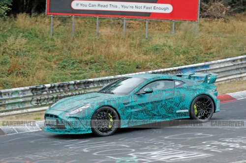 Aston Martin Vantage RS Spied Testing at the ‘Ring with Aggro Aero