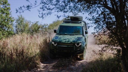 JLR Builds a Defender-Based Military Truck Called the Wolf Series II