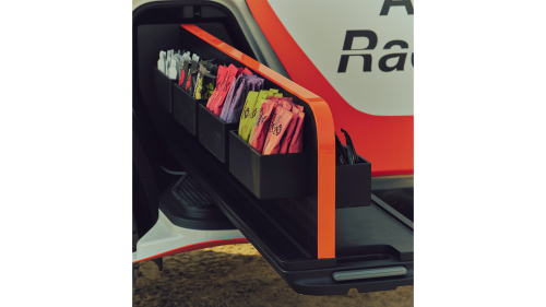 Rivian, Rivian and Nike ACG Teamed Up to Build a Custom R1T Mobile Hydration and Snack Station