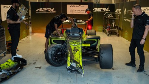 A Dramatic Autonomous Racing Crash Showed How Far Self-Driving Race Cars Have to Go