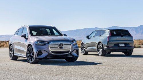 2027 Mercedes-Benz GLC400 vs. Volvo EX60 Comparison Test: The Better Luxury EV Isn’t the One We Expected