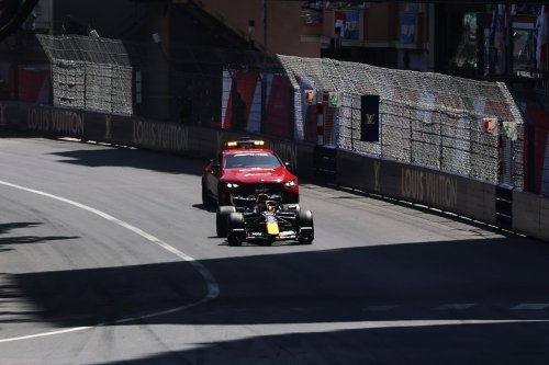 Max Verstappen's RB22 Stalls at the Starting Line of Monaco Grand Prix