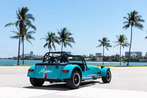 Colorful Caterham Seven Miami Edition Celebrates Formula 1 Racing