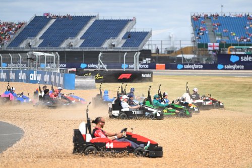 The F1 Grid Raced Lego Cars Again; It Was as Chaotic as Expected