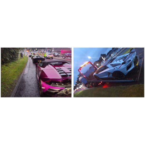 Cops Seize 5 Lamborghinis, Mercedes-Benz G-Wagen for Driving 17 MPH On the Highway