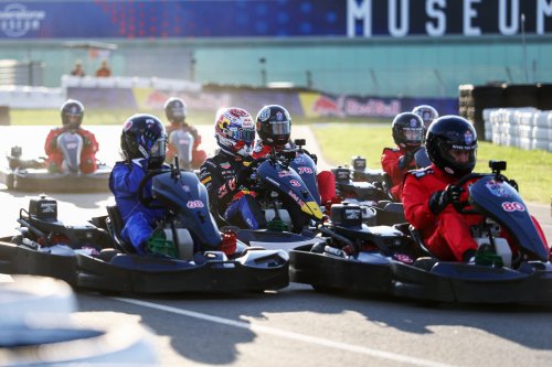 Watch Max Verstappen Pass Dozens of Karts in One Start During 'Max vs. 100' Race