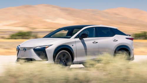 2026 Lexus RZ550e F Sport First Test: F Is for Fast in a Straight Line