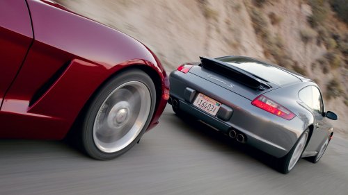 Porsche, Porsche 911, Porsche 911 Carrera, Chevy, 2005 Porsche 911 Carrera S vs. 2005 Chevy Corvette C6 Comparison Test