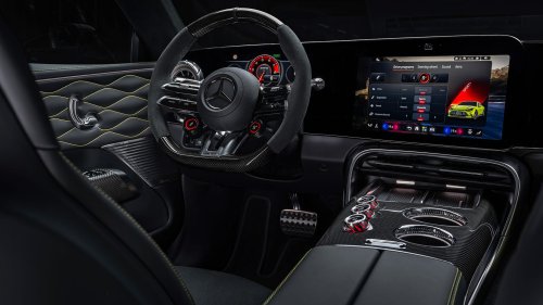 2027 Mercedes-AMG GT 4-Door Coupe EV First Look: Electric-Powered Techno-Muscle on Steroids
