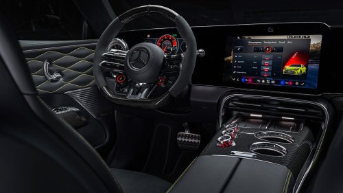 2027 Mercedes-AMG GT 4-Door Coupe EV First Look: Electric-Powered Techno-Muscle on Steroids