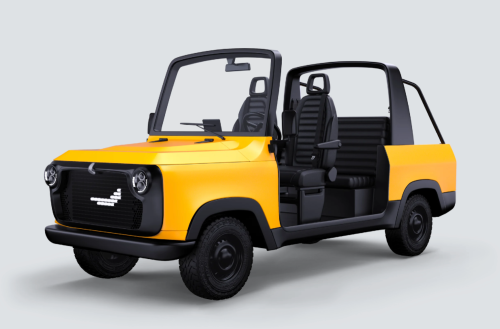 This Tiny EV Says It Can Run Errands While You Relax on the Couch