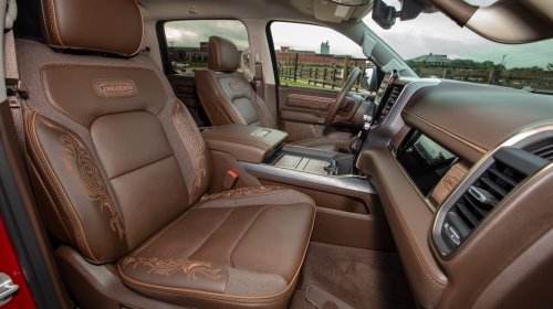 Ram Limited Longhorn Interior: Real Wood, Leather, and Authentic Craftsmanship