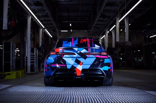 BMW, BMW M3, BMW M3 EV in Camo Reveals Concept-to-Production Changes