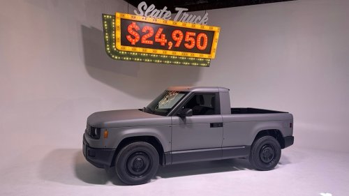 Slate's New Electric Truck Will Cost Slightly More Than $24,950