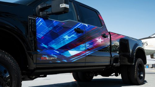 Ford, 2027 Ford Super Duty Proud to Honor First Look: Patriotic Workhorse