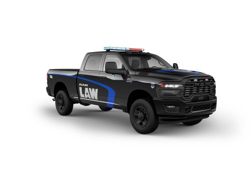 2027 Ram 2500 Emergency Response Vehicle Is a Pursuit-Capable Heavy Duty Police Truck