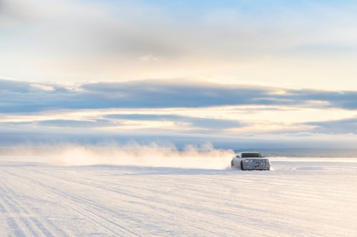Bold Warrior: Jaguar's Electric GT Drives Great on Ice