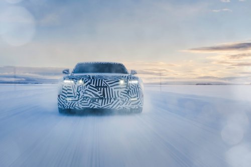 Bold Warrior: Jaguar's Electric GT Drives Great on Ice