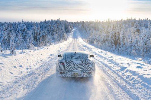 Jaguar, Bold Warrior: Jaguar's Electric GT Drives Great on Ice