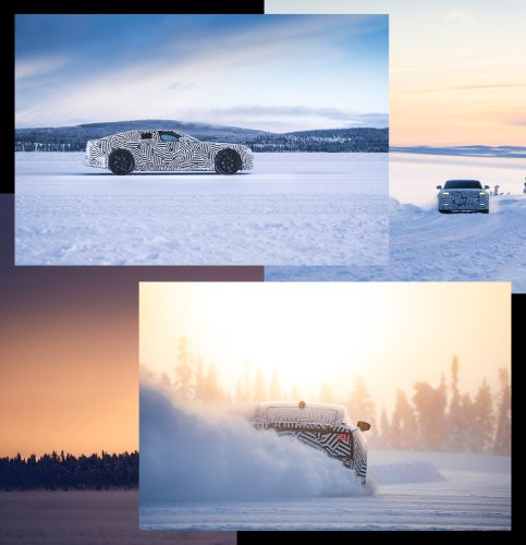 Bold Warrior: Jaguar's Electric GT Drives Great on Ice