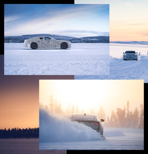Jaguar, Bold Warrior: Jaguar's Electric GT Drives Great on Ice
