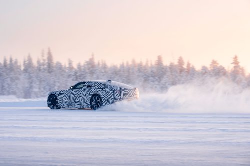 Bold Warrior: Jaguar's Electric GT Drives Great on Ice