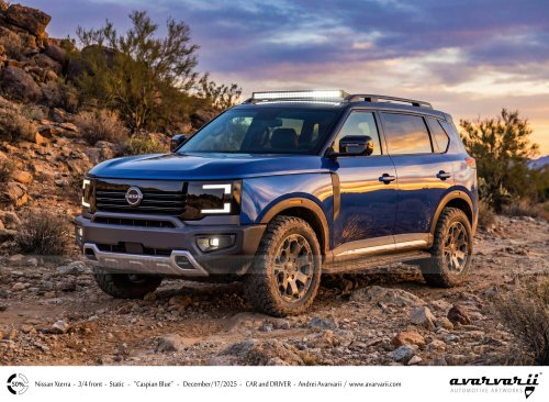 Nissan, Nissan Xterra Will Offer Pure-Gas V-6 and a Hybrid, but No Manual