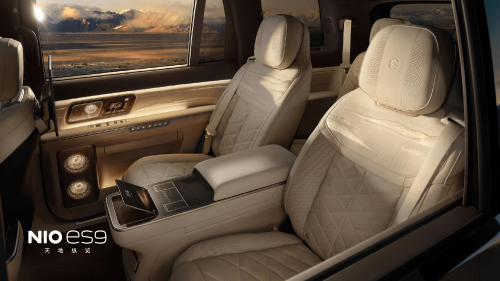 NIO, NIO ES9 Interior Design Details Revealed, Features Dual Skylights