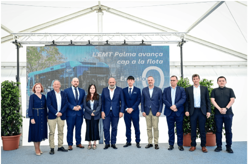 BYD, BYD Delivers 23 Electric Buses to Spain’s EMT Palma
