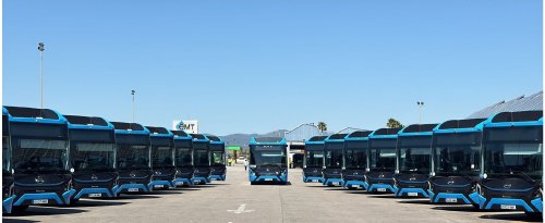 BYD, BYD Delivers 23 Electric Buses to Spain’s EMT Palma