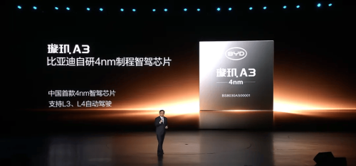 BYD, BYD L3, Smart, BYD Unveils In-House 4nm Smart Driving Chip to Enable L3/L4 Autonomy