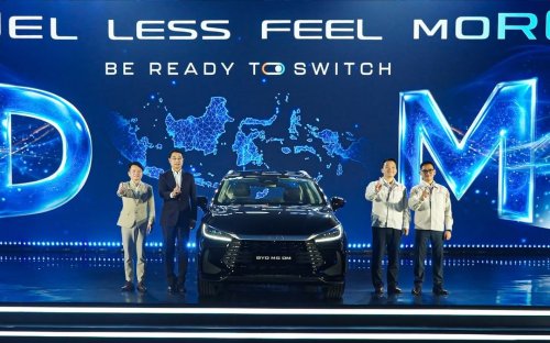 BYD Launches DM Hybrid Technology in Indonesia With M6 DM Cross Debut