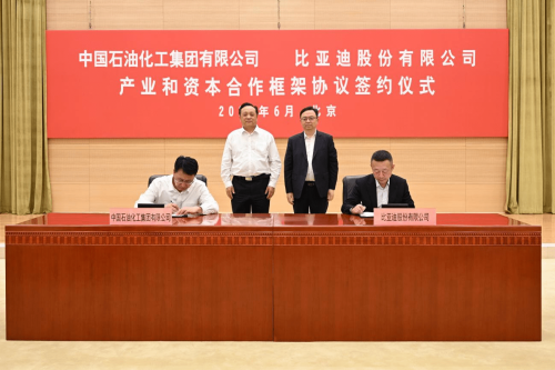 BYD Partners with Energy Giant Sinopec on Charging Network