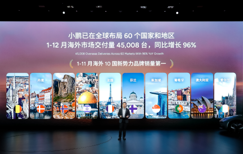 XPeng Targets 550,000–600,000 Vehicle Deliveries in 2026, Plans Four New Models