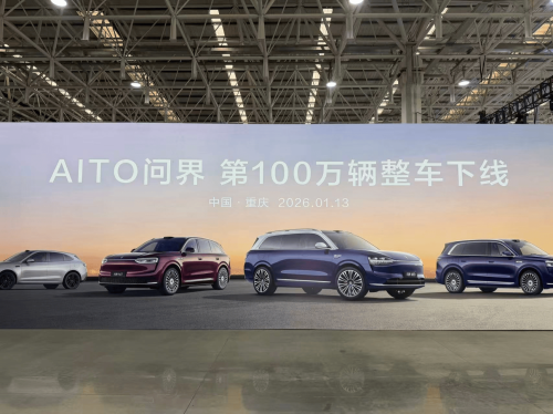 NIO, AITO’s 1,000,000th Vehicle Rolls Out, Beats Nio’s Pace by 3 Years