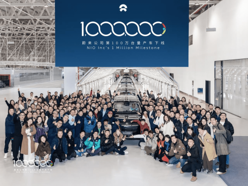 NIO, NIO Hits Million-Car Milestone, ES9 Prototype Green-Lit for Production