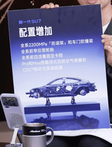 Xiaomi CEO Lei Jun Unveils New SU7 Details in Livestream, Expands Tesla-style Incentives to YU7